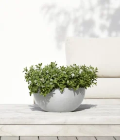 Ecopots Kunststoff-Topf Brussels, rund