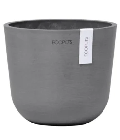 Ecopots Kunststoff-Topf Oslo Mini, rund