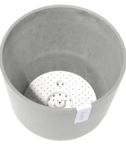 Ecopots Kunststoff-Topf Oslo mit Wassersystem, rund