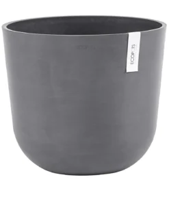 Ecopots Kunststoff-Topf Oslo, rund