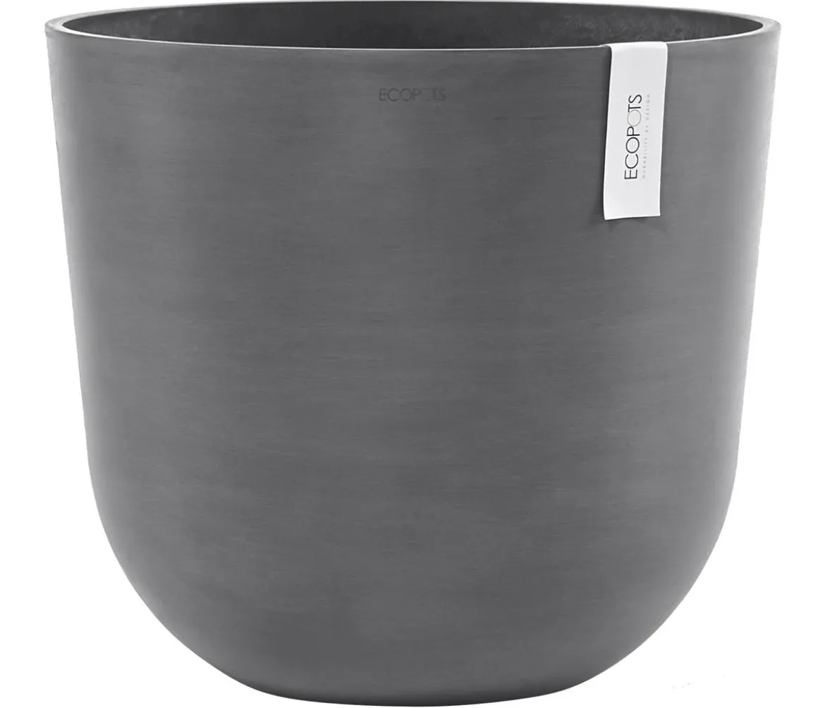 Ecopots Kunststoff-Topf Oslo, rund