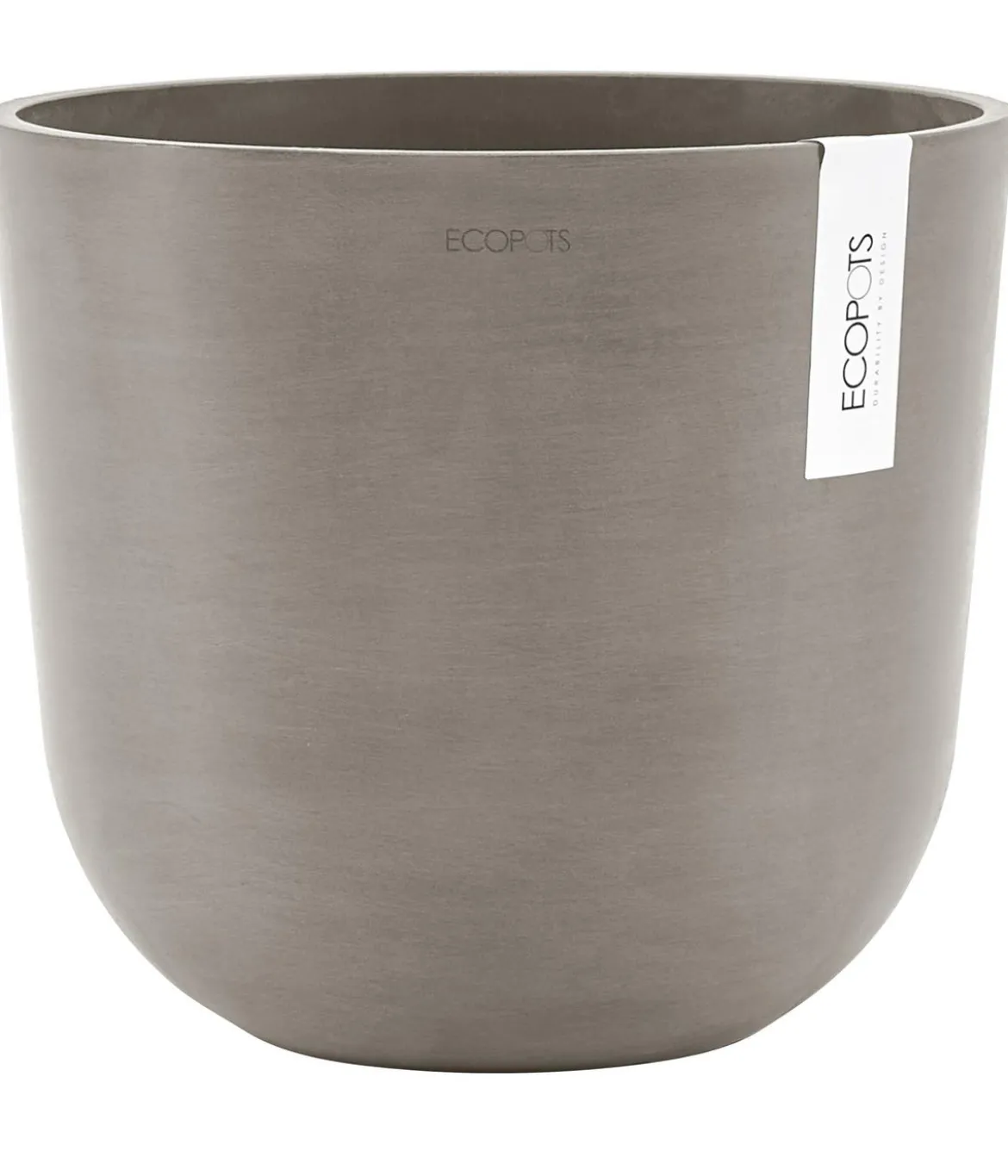 Ecopots Kunststoff-Topf Oslo, rund