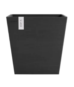 Ecopots Kunststoff-Topf Rotterdam mit Wassersystem, quadratisch