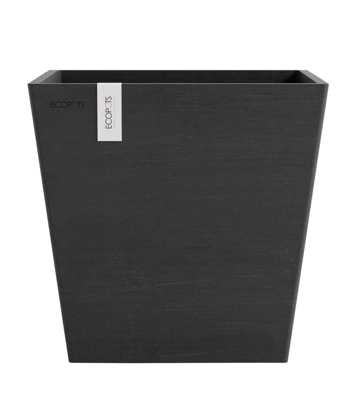 Ecopots Kunststoff-Topf Rotterdam mit Wassersystem, quadratisch