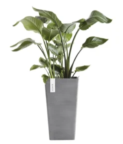 Ecopots Kunststoff-Topf Rotterdam Hoch, quadratisch