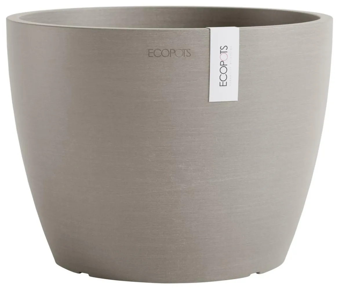 Ecopots Kunststoff-Topf Stockholm, rund