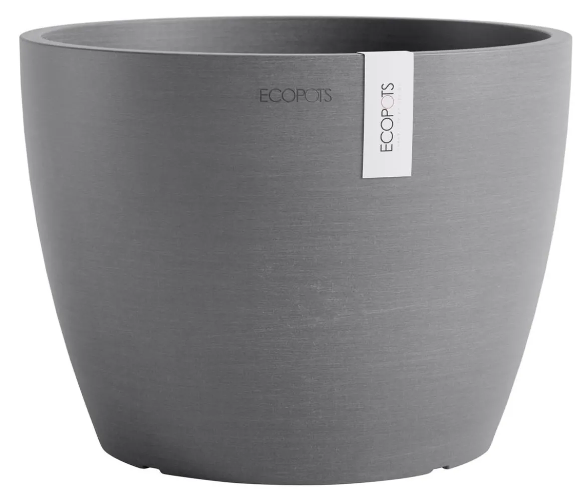 Ecopots Kunststoff-Topf Stockholm, rund