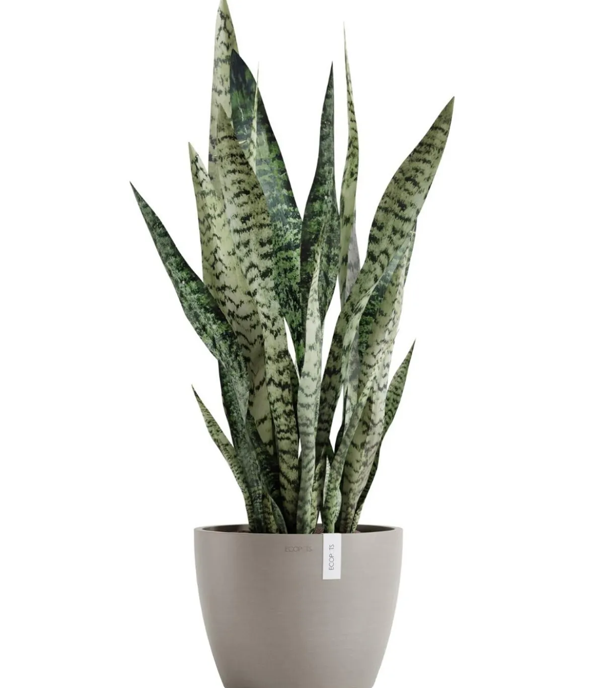 Ecopots Kunststoff-Topf Stockholm, rund