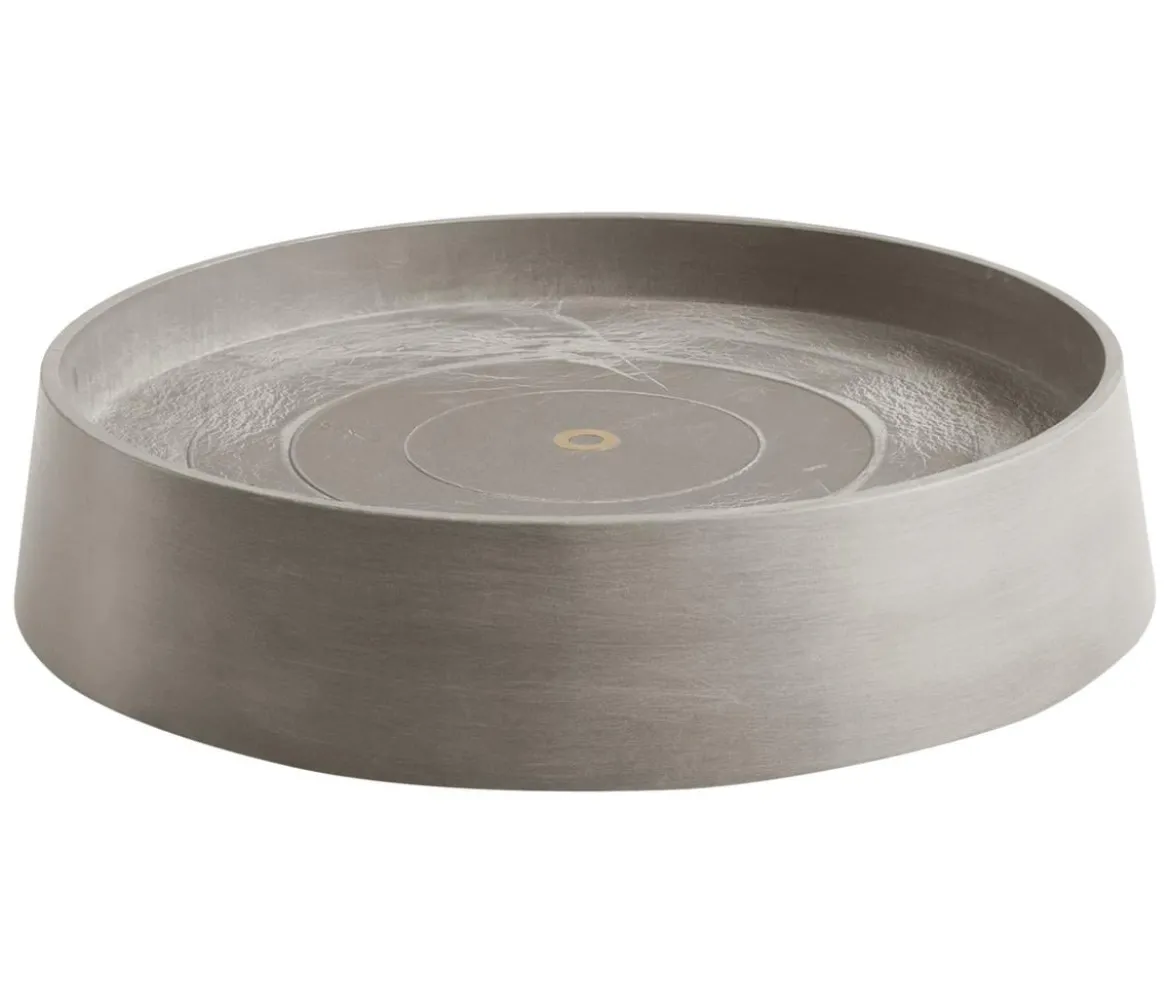Ecopots Kunststoff-Untersetzer Oslo, rund, mit Rollen