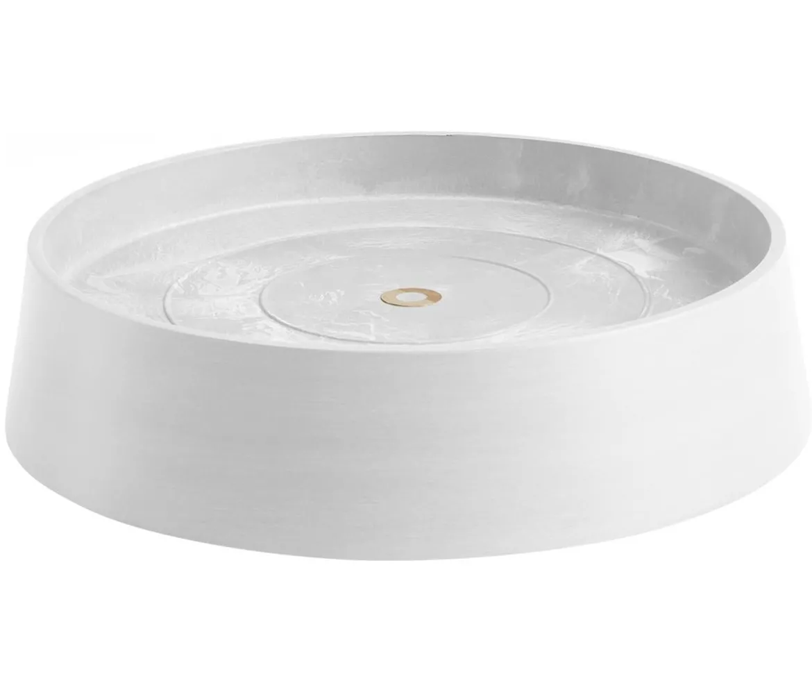 Ecopots Kunststoff-Untersetzer Oslo, rund, mit Rollen