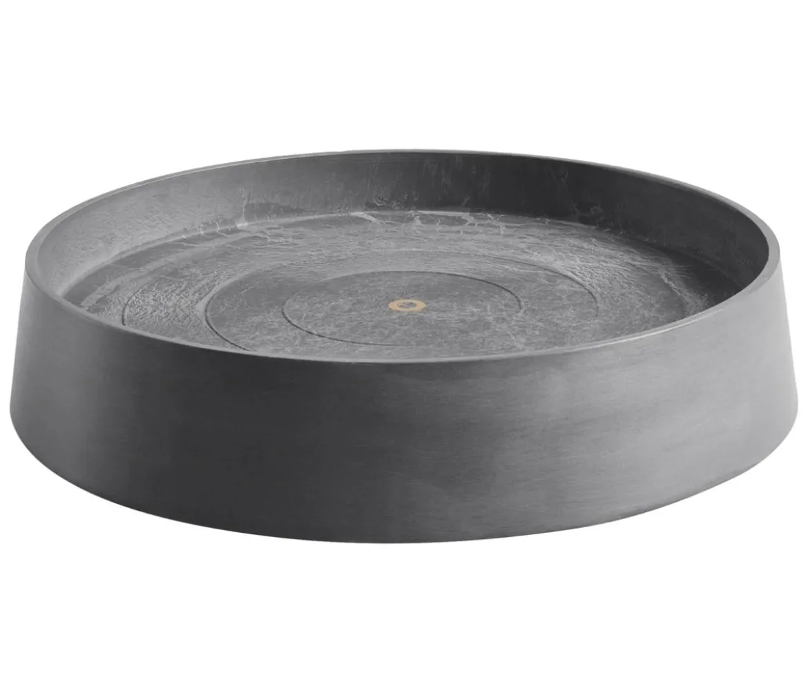 Ecopots Kunststoff-Untersetzer Oslo, rund, mit Rollen