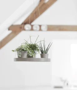 Ecopots Kunststoff-Untersetzer hängend, rund, ca. Ø36/H3 cm