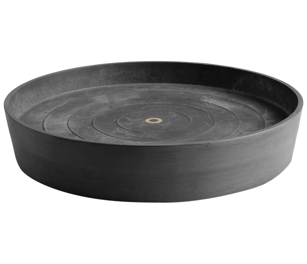 Ecopots Kunststoff-Untersetzer Amsterdam, rund, mit Rollen