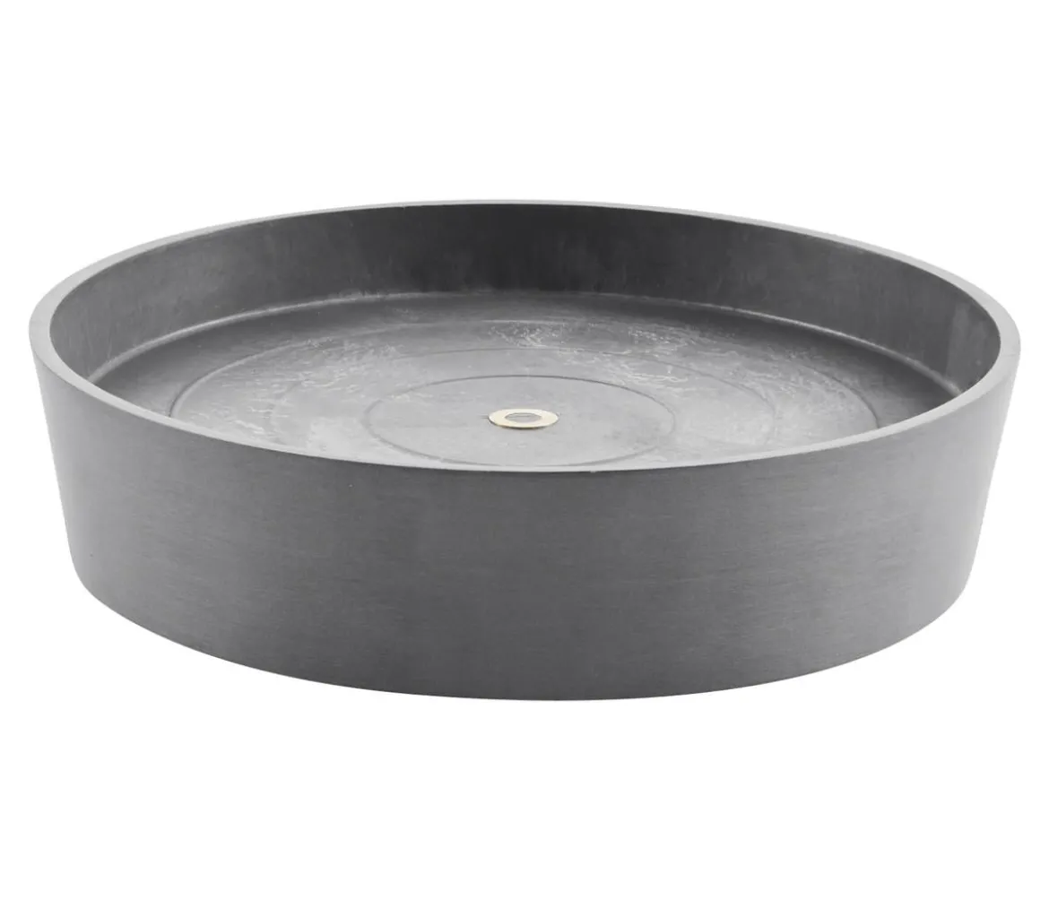 Ecopots Kunststoff-Untersetzer Amsterdam, rund, mit Rollen