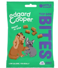 Edgard & Cooper Hundesnack Top Dog Bites, Small, Apfel & Blaubeere, 15 x 50 g