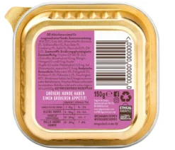 Edgard & Cooper Nassfutter für Hunde, Köstliches Wild & Ente Adult, 11 x 150 g