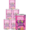 Edgard & Cooper Nassfutter für Hunde, Schmackhaftes Wild & Ente Adult, 6 x 400 g