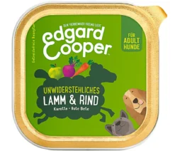 Edgard & Cooper Nassfutter für Hunde, Unwiderstehliches Lamm & Rind Adult, 11 x 150 g