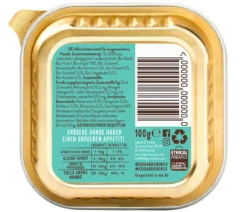 Edgard & Cooper Nassfutter für Hunde, Grandioser Fisch Adult, Bio, 17 x 100 g