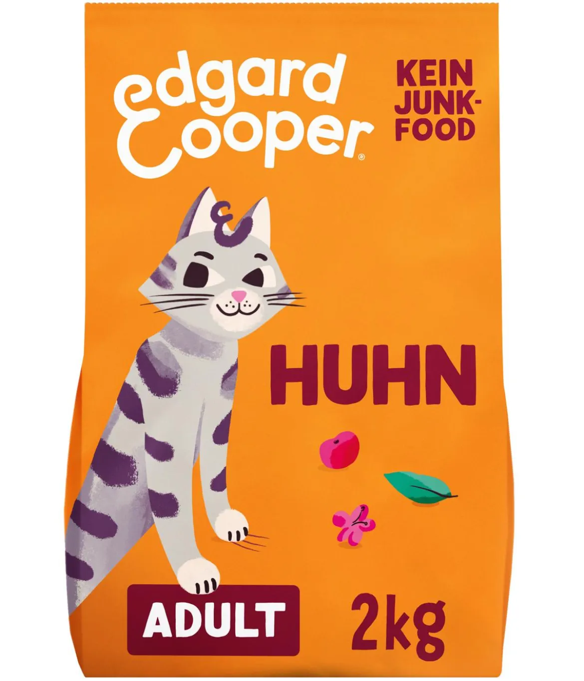 Edgard & Cooper Trockenfutter für Katzen Frisches Freilandhuhn Adult