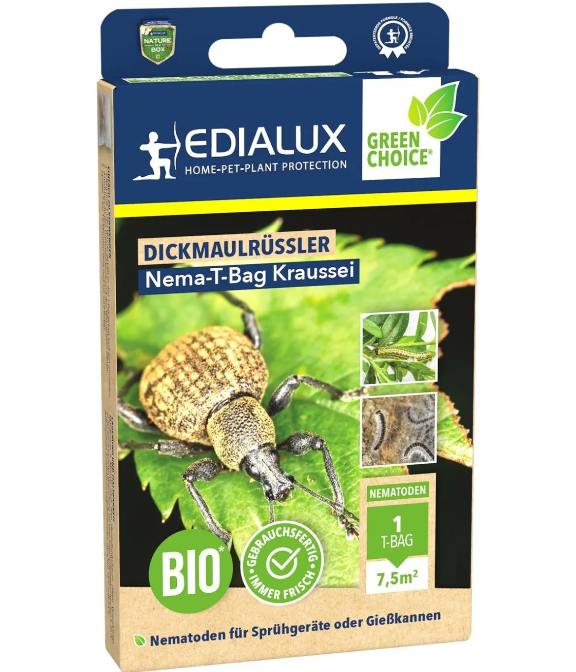 Edialux Nema-T-Bag Kraussei gegen Dickmaulrüssler, 1 Stk.