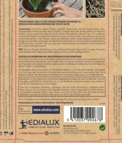 Edialux Nema-T-Bag Pot Plant gegen Trauermücken, 4 Stk.