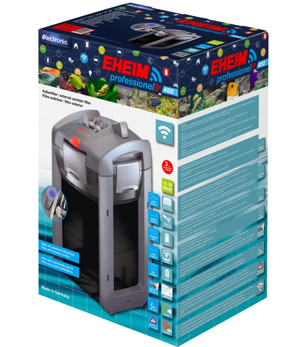EHEIM Aquarium Außenfilter professional 5e 450