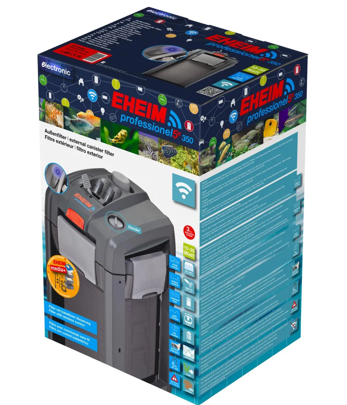 EHEIM Aquarium Außenfilter professionel 5e 350