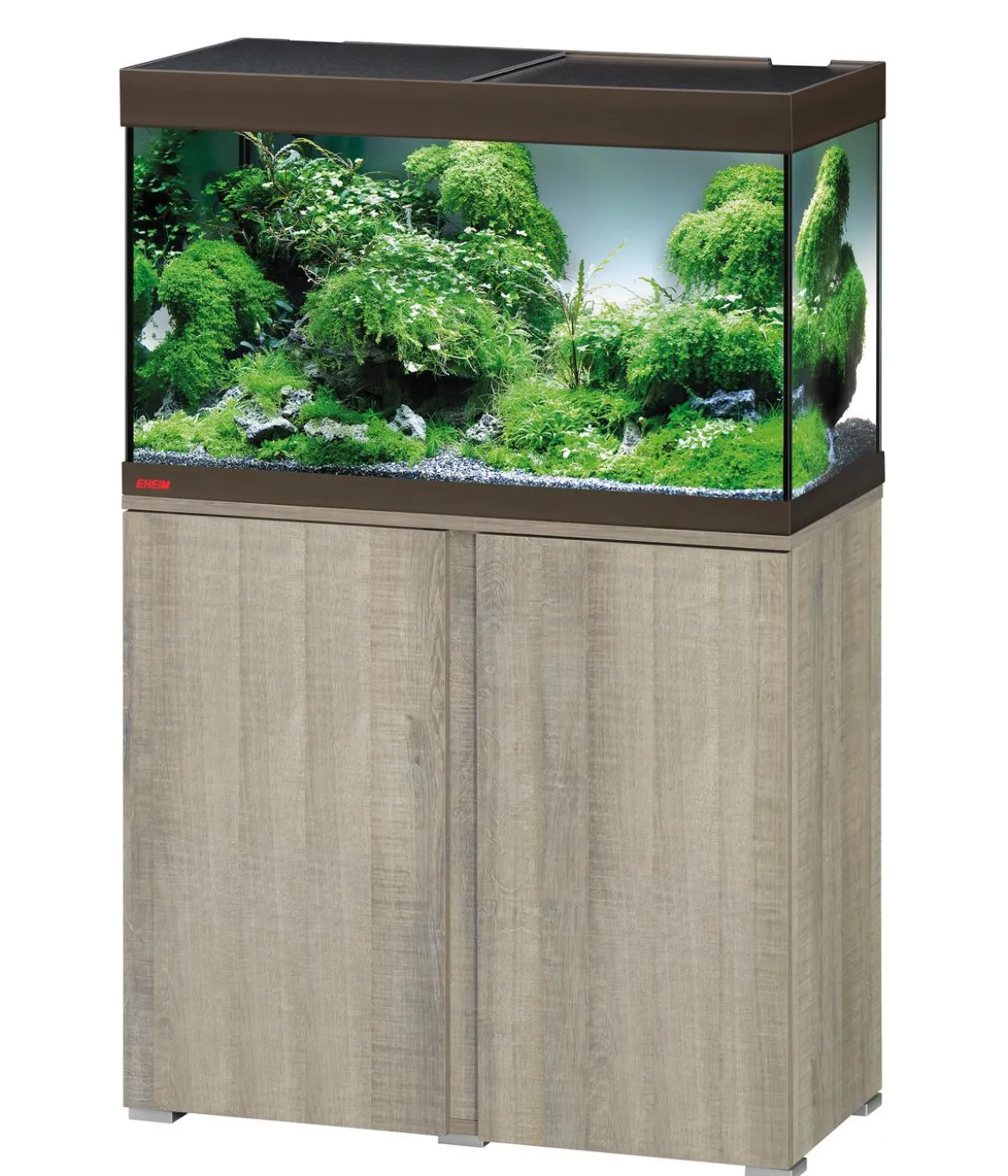 EHEIM Aquarium Kombination VivalineLED 126, ca. B81/H119/T36 cm