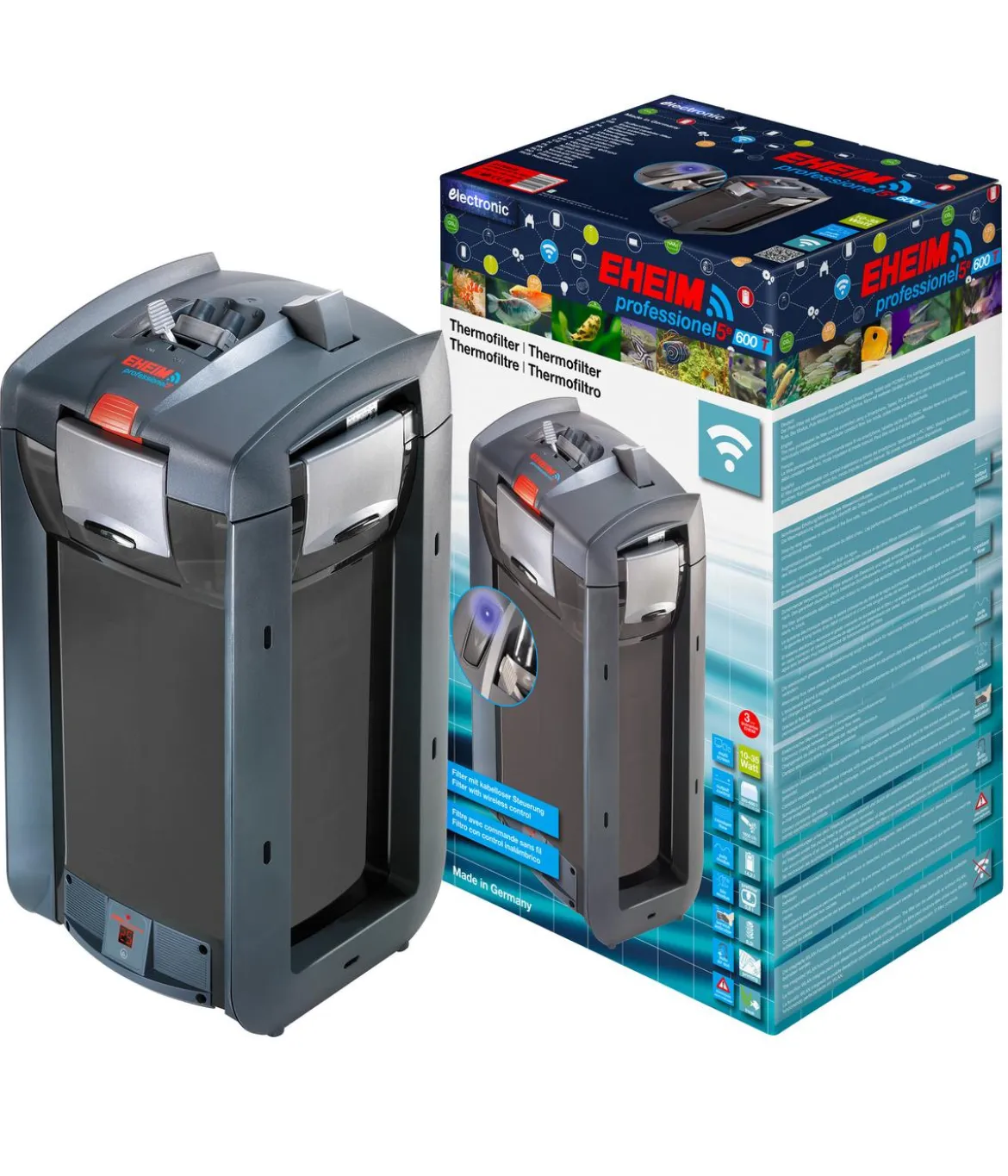 EHEIM Aquarium Thermo-Außenfilter professionel 5e 600T