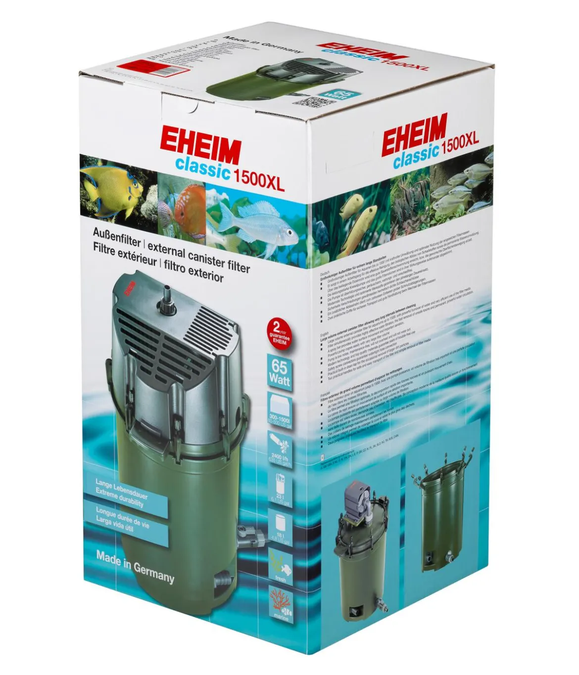 EHEIM Außenfilter classic 1500XL
