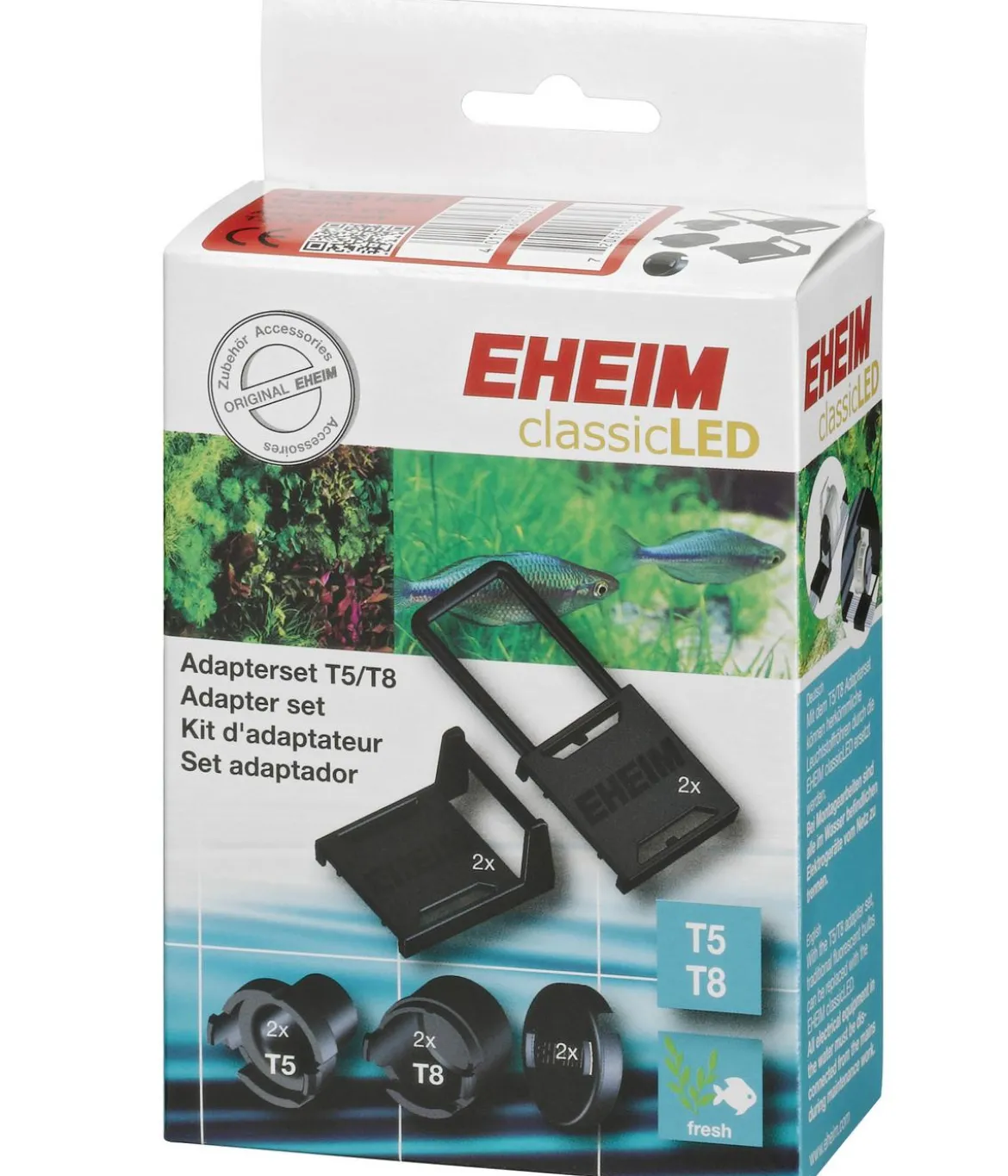 EHEIM Beleuchtungszubehör Adapter-Set T5/T8 für classicLED