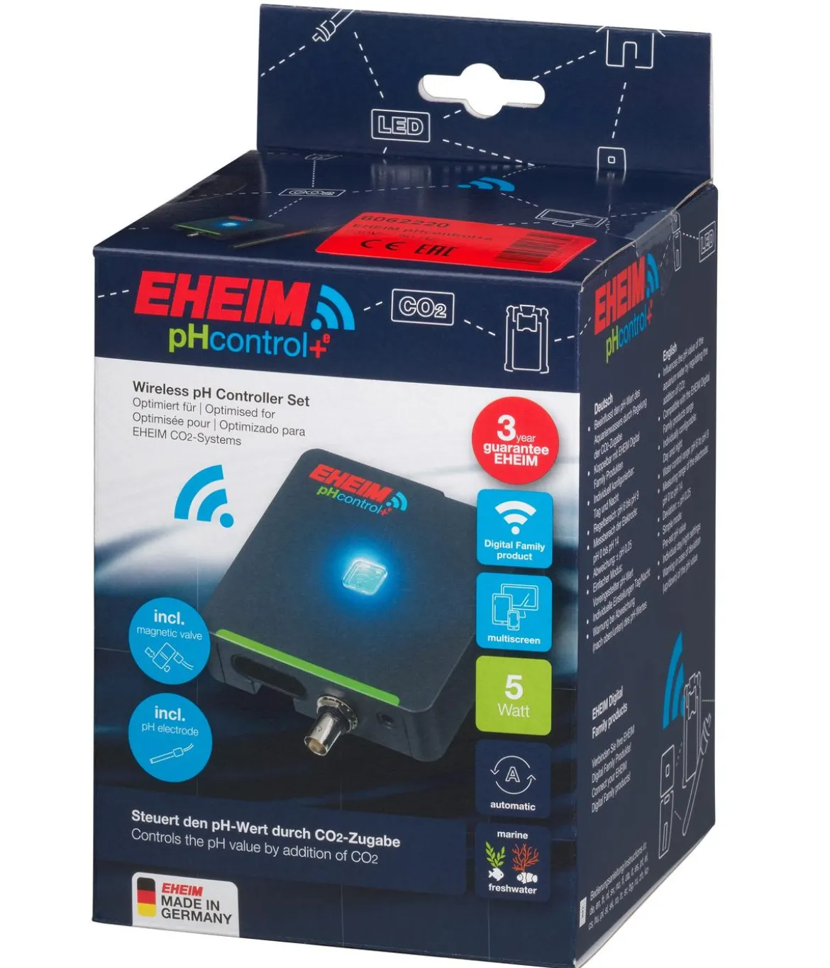 EHEIM pHcontrol+e Set inkl. pHsensor
