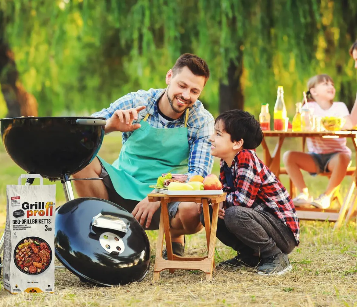 Eifelglut Grillprofi BBQ-Grillbriketts, 3 kg