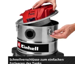 Einhell Akku-Aschesauger TE-AV 18/15 Li C-Solo