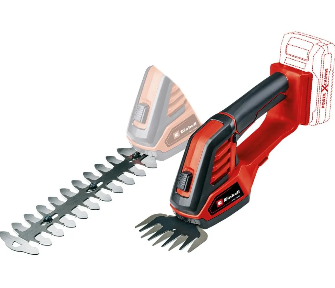 Einhell Akku Gras- und Strauchschere GE-CG 18/100 Li-Solo