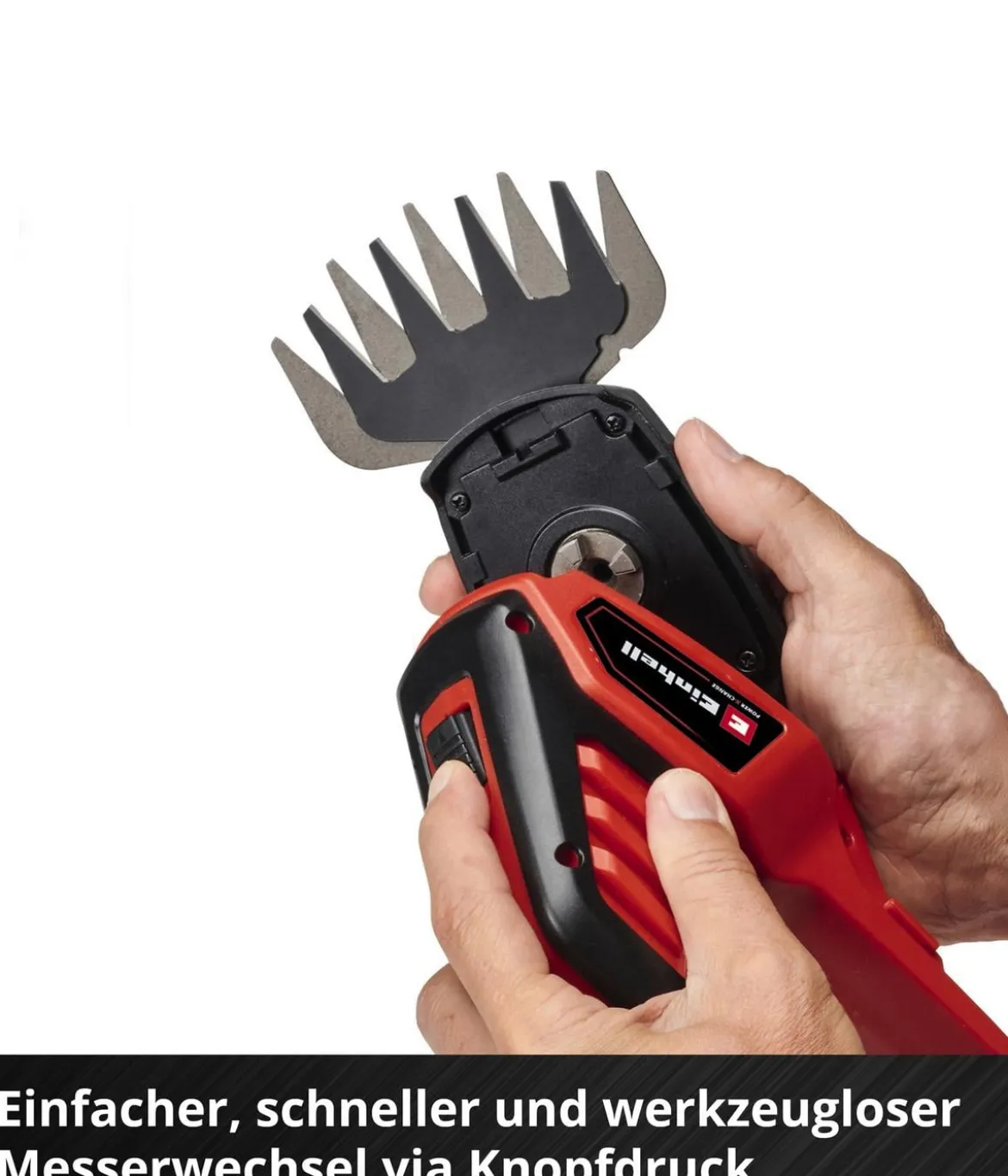 Einhell Akku Gras- und Strauchschere GE-CG 18/100 Li-Solo