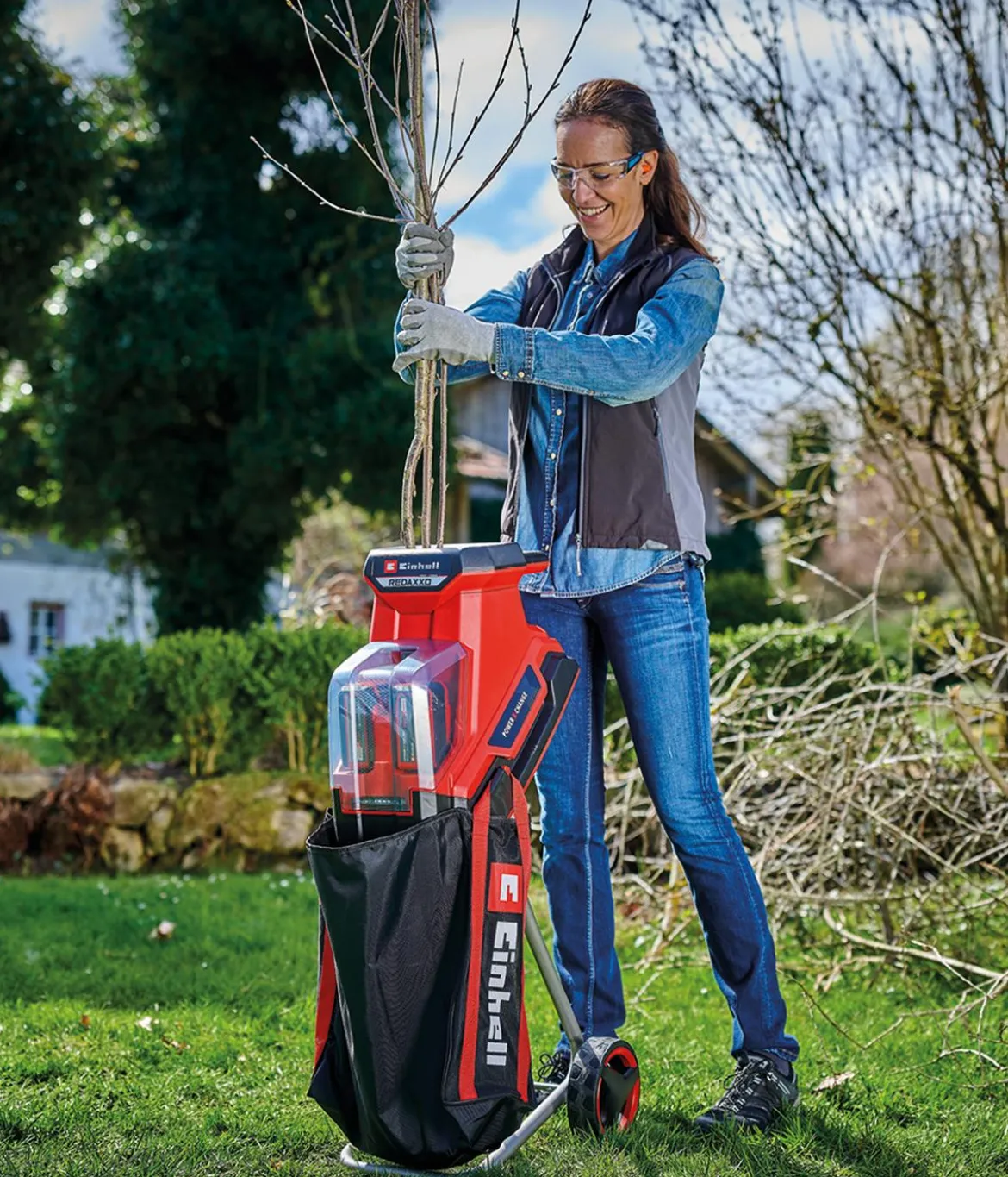 Einhell Akku-Messerhäcksler REDAXXO 36/25