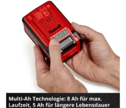 Einhell Akku PXC+ 18V 5-8 Ah MULTI