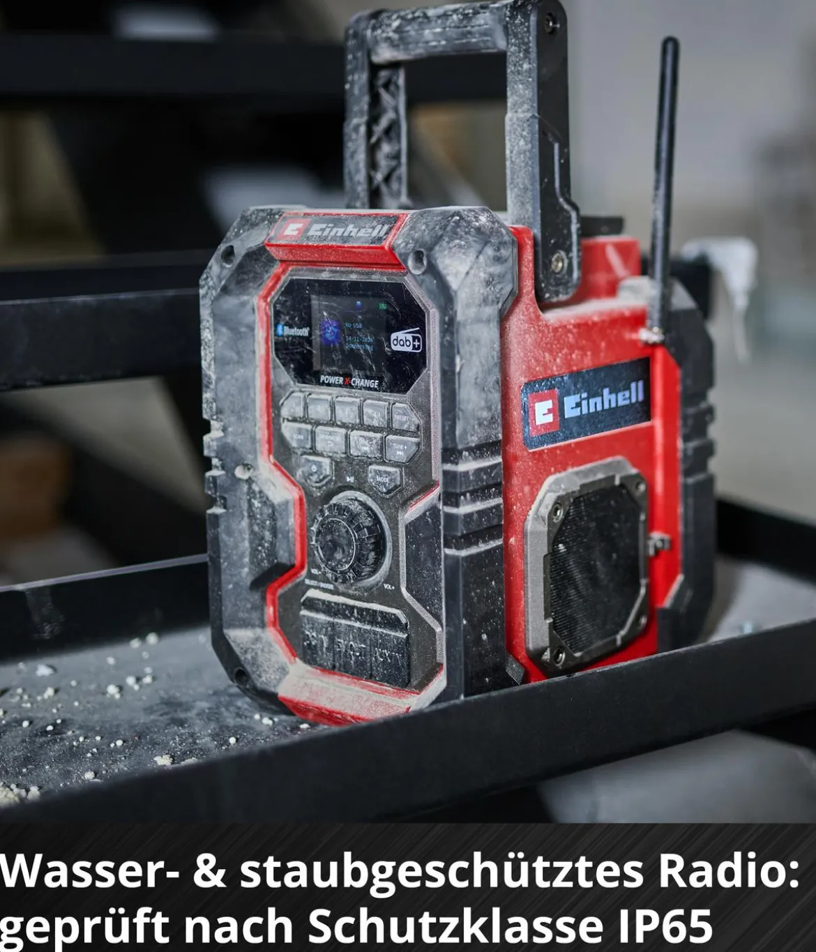 Einhell Akku-Radio TE-CR 18 Li DAB+/FM/BT - Solo