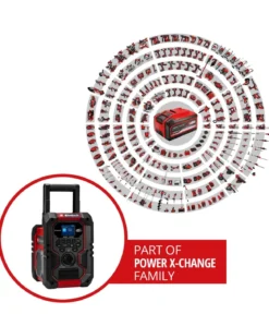 Einhell Akku-Radio TE-CR 18 Li DAB+/FM/BT - Solo