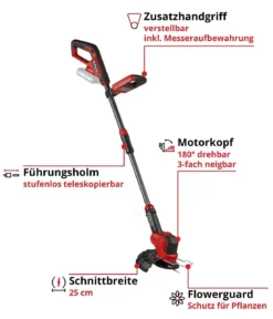 Einhell Akku-Rasentrimmer GE-CT 18/25-1 Li-Solo