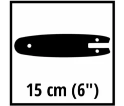 Einhell Astkettensägen-Ersatzschwert 15cm/1,0 mm
