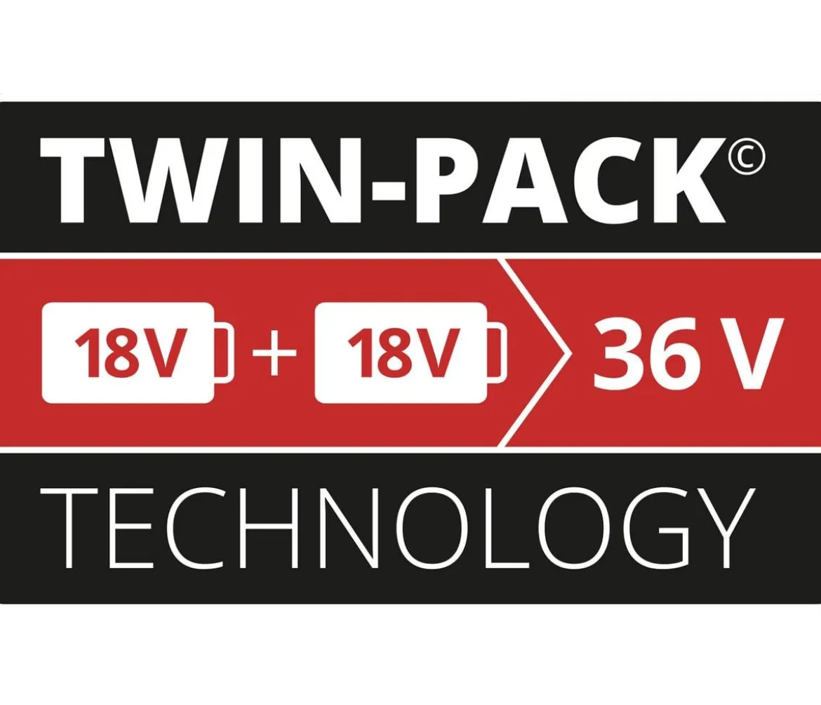 Einhell PXC-Twinpack, 2x 18V 4,0 Ah Akku