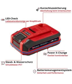 Einhell PXC+ 18V 4,0Ah SEALED Akku