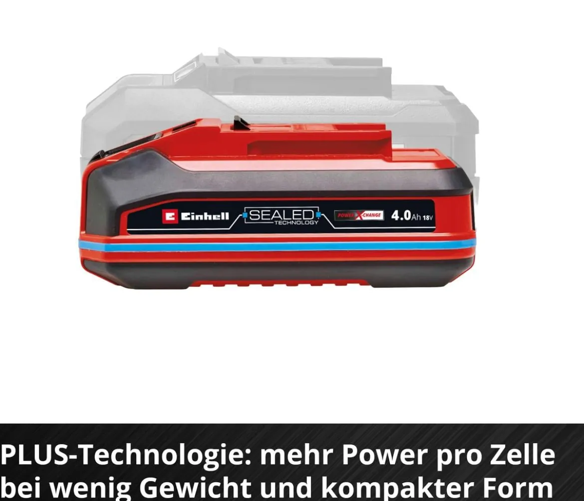 Einhell PXC+ 18V 4,0Ah SEALED Akku