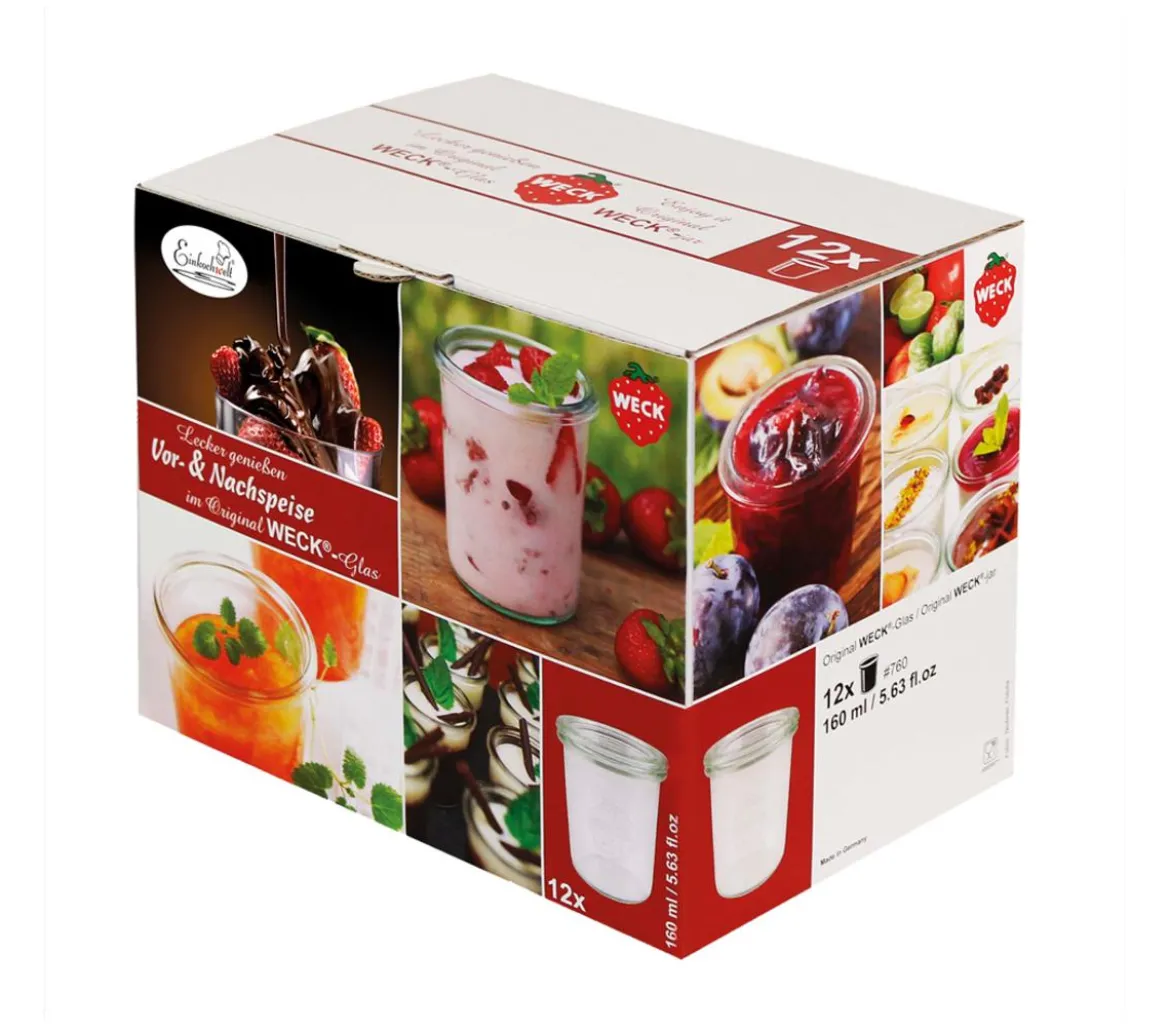 Einkochwelt WECK® Sturzglas, 12er-Set