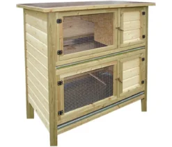 Elmato® Kaninchenstall Bavaria King Jumper, ca. B118/H118,5/T70 cm