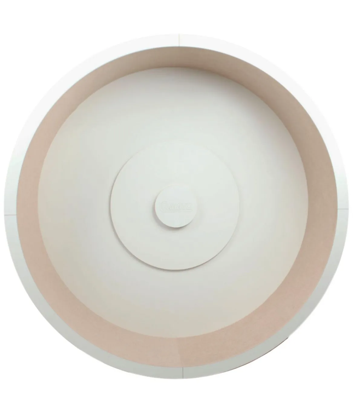 Elmato® Katzenlaufrad Rocky XXL, hängend, weiß/beige