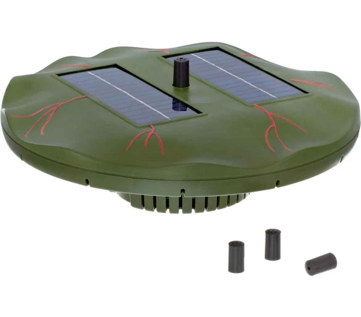 Esotec Solarpumpe Seerose für den Gartenteich